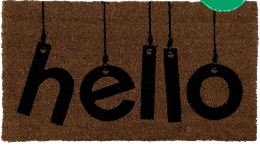 Image  of ТЕПИСОНЧЕ ЗА ПРЕД ВРАТА 33Х60 СМ ХЕЛЛО