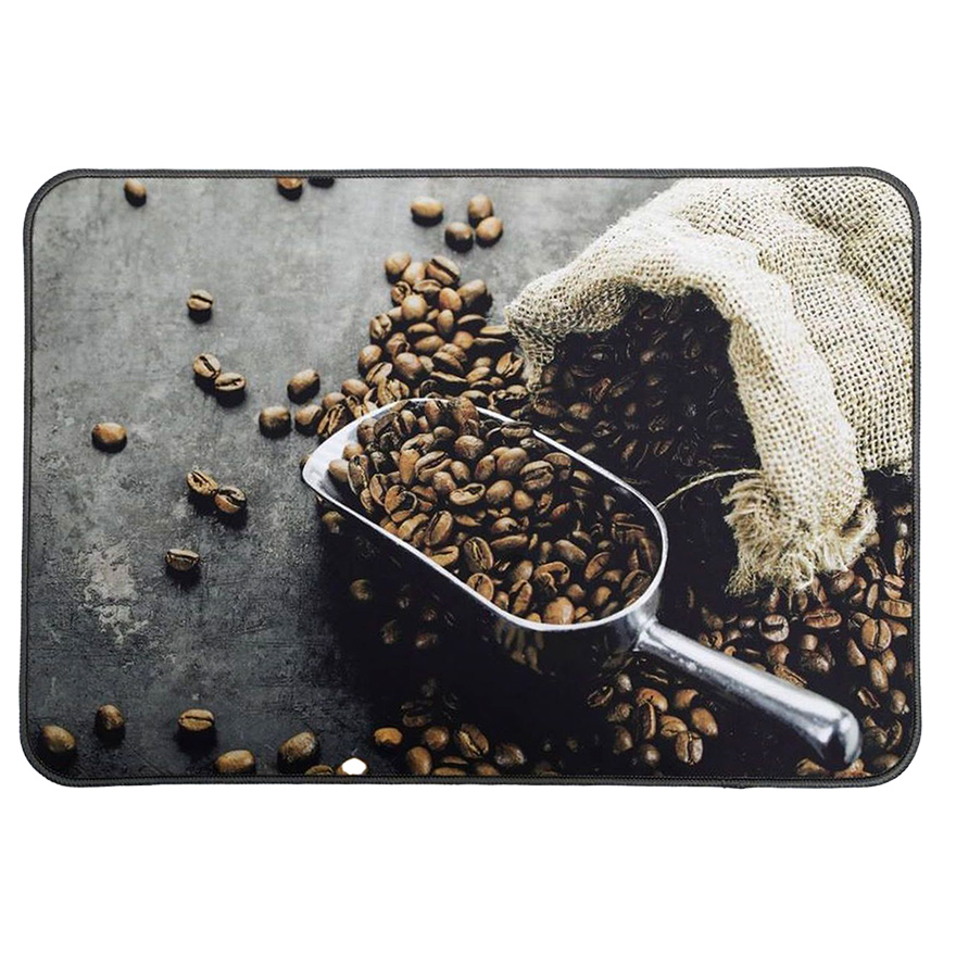 Image  of ТЕПИСОНЧЕ ЗА КУЈНА 40Х60 СМ ПРИНТ КАФЕ