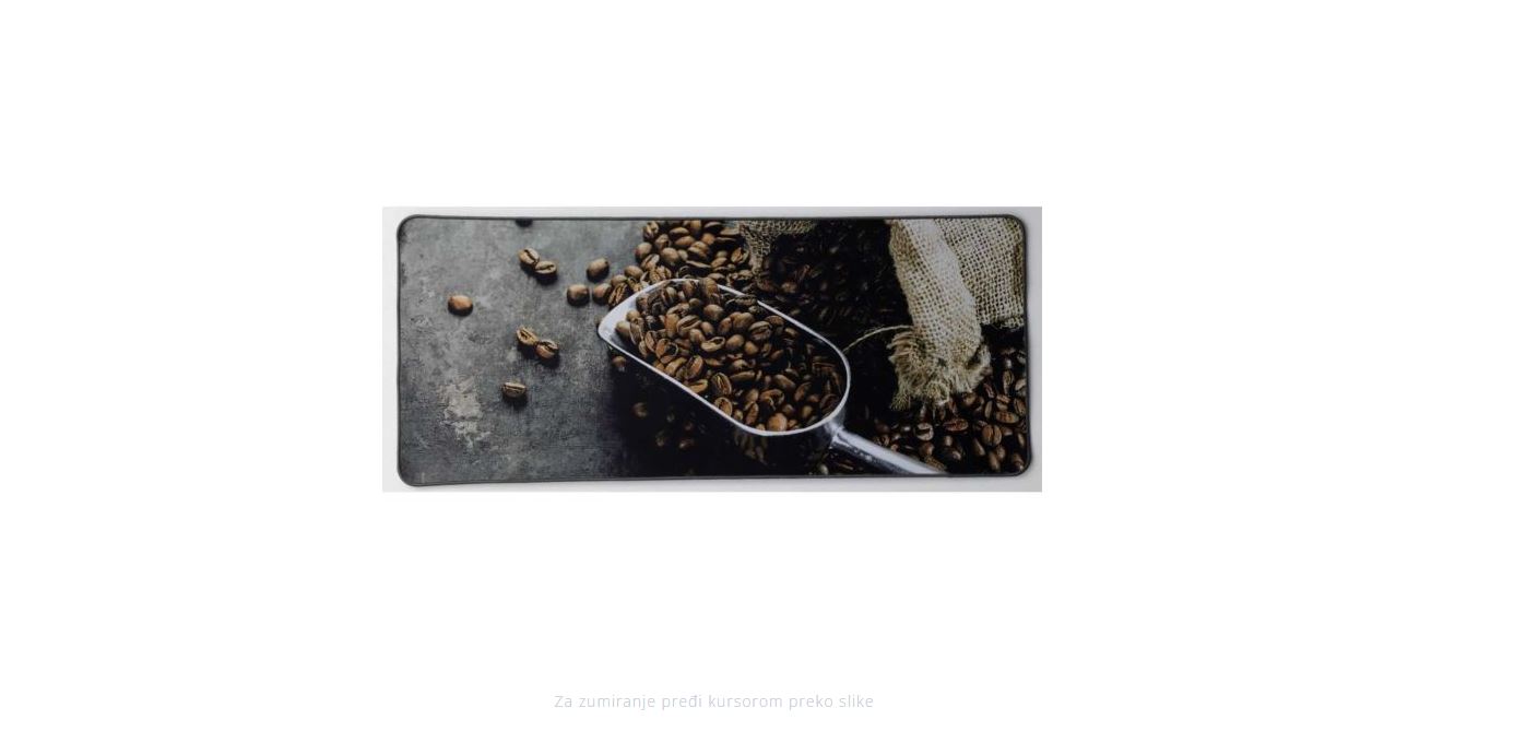 Image  of ТЕПИСОНЧЕ ЗА КУЈНА 50Х120 СМ ПРИНТ КАФЕ