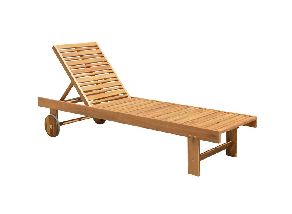 Image  of МЉ  ЛЕЖАЛКА МАЕ ДРВЕНА 185Х60Х30/80 СМ