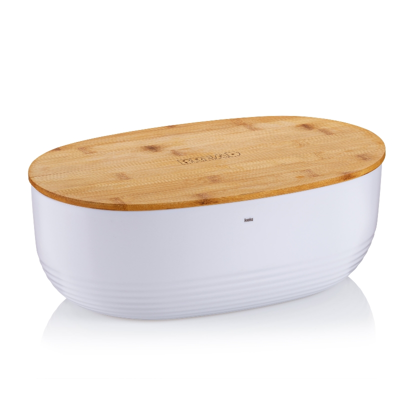 Image  of КЕЛА КУТИЈА ЗА ЛЕБ  БЕЛА 37.5 Х 23 Х 14 СМ