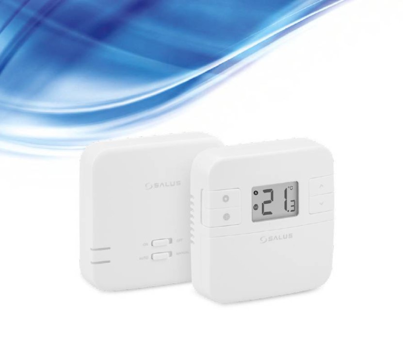 Image  of САЛУС ТЕРМОСТАТ ДНЕВЕН  ДИГИТАЛЕН БЕЗЖИЧЕ РТ310РФ
