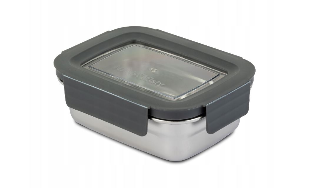 Image  of НАВА КУТИЈА ЗА ХРАНА  ИНОКС СО ПЛАСТИЧЕН КАПАК