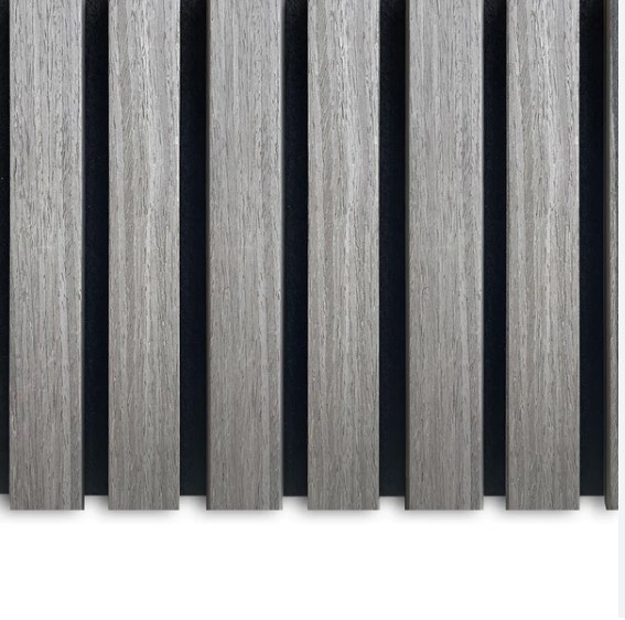 Image  of ДРВЕНИ АКУСТИЧНИ ПАНЕЛИ ГРЕЈ ОАК  60Х280 3120422