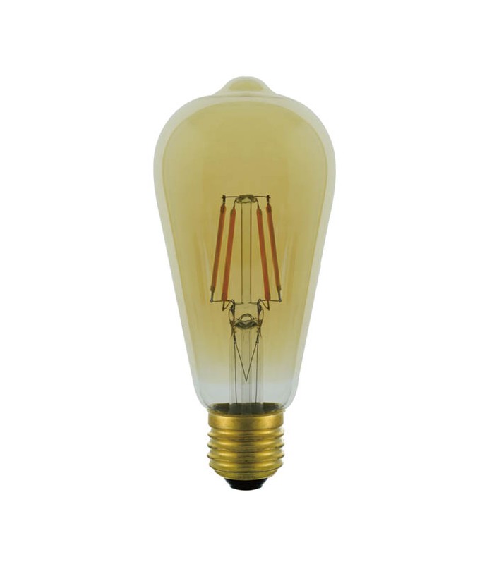 Image  of ЛЕД СВЕТИЛКА 6W 2500K E27 РЕТРО 1519220 ВИТО