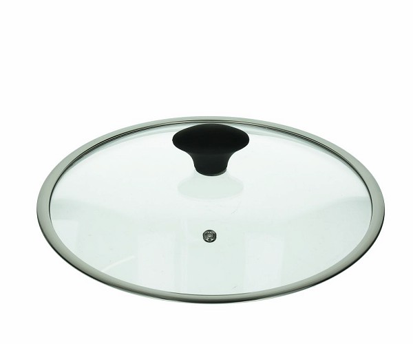 Image  of СТАКЛЕН КАПАК 30СМ NERO