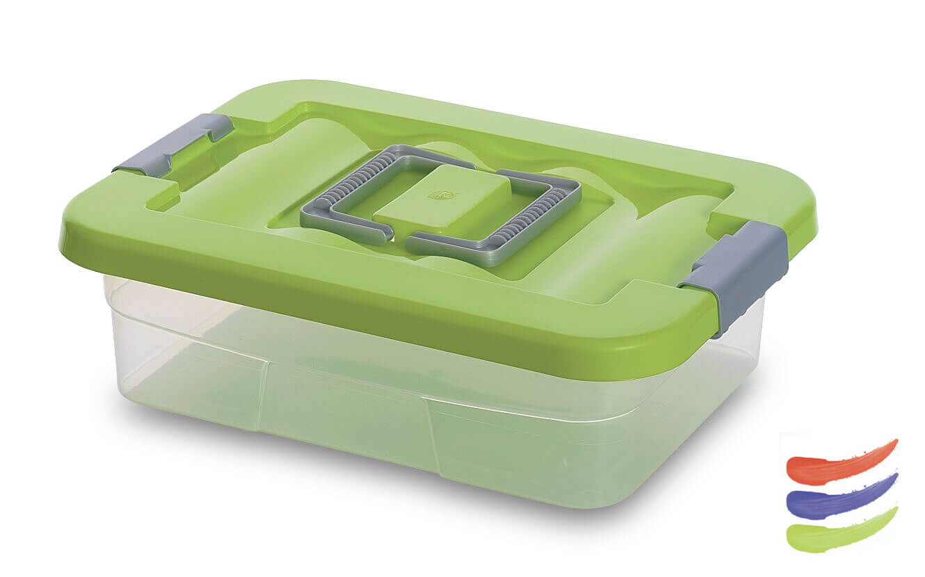 Image  of ФИП КУТИЈА СО КАПАК И РАЧ КИ ПВЦ 30Х40Х11.5 СМ 9 Л