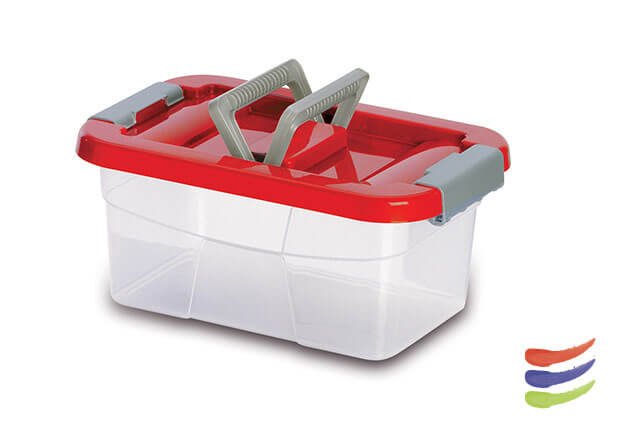 Image  of ФИП КУТИЈА СО КАПАК И РАЧ КИ ПВЦ 29,5Х19,5Х13,5 СМ