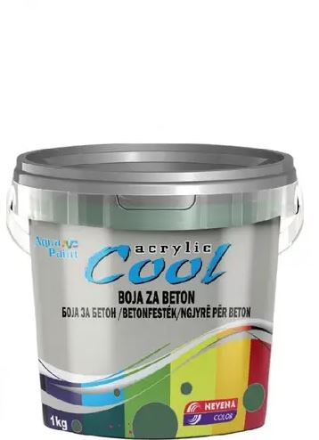Image  of БОЈА ЗА БЕТОН ЖОЛТА 1КГ COOL AQUA