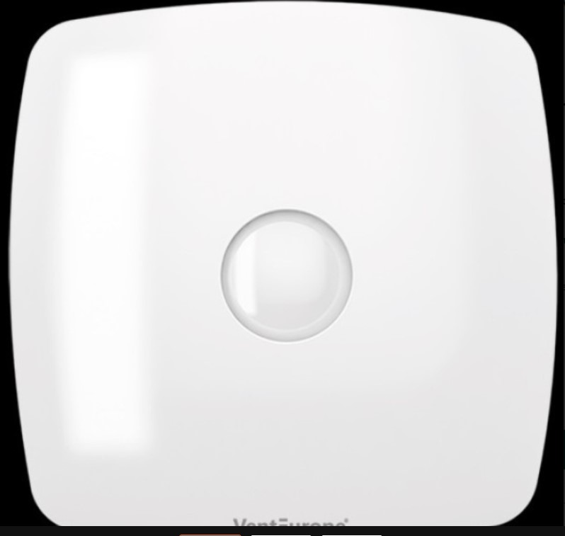 Image  of АСПИРАТОР СО КЛАПНА Ф125 КЛАСИК БЕЛ 125БД