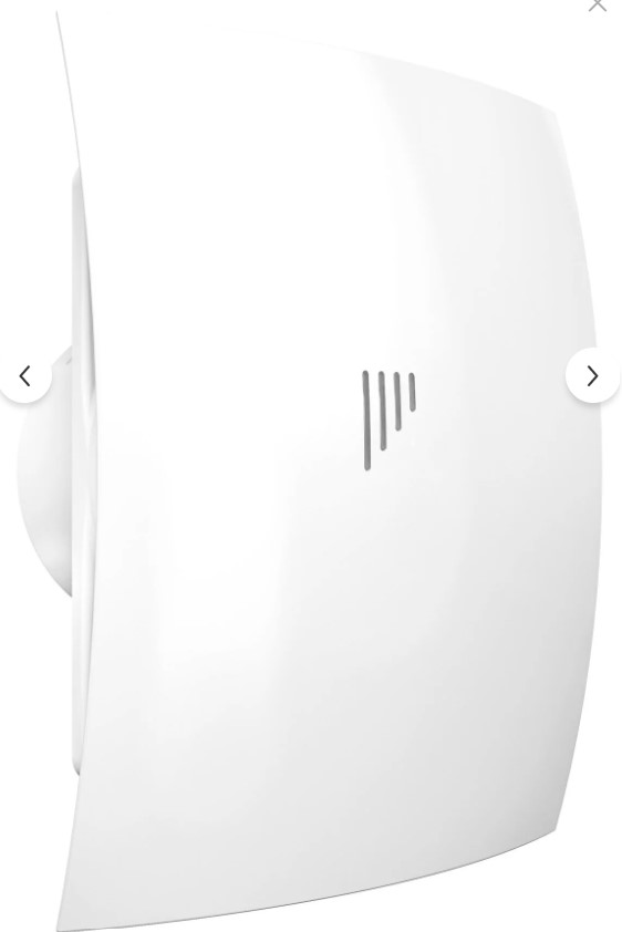 Image  of АСПИРАТОР СО КЛАПНА Ф100 ФРЕШ ТЕМНО СИВ 100БД