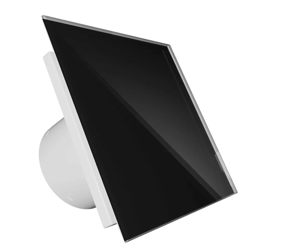 Image  of ПАНЕЛ СТАКЛО ЕОН 100/125 ЦРН КЛАСИК 179*179 ВЕНТЕУ