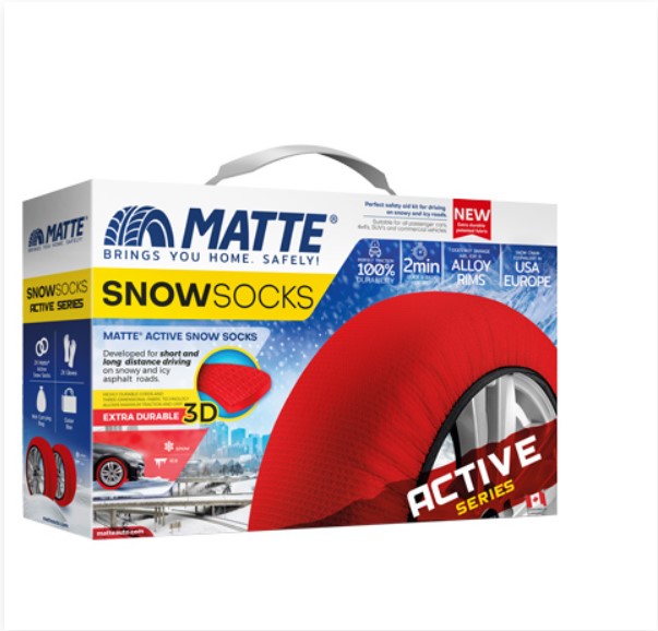 Image  of АВТО ЧОРАПИ ЗА СНЕГ - ХХЛ МАТТЕ