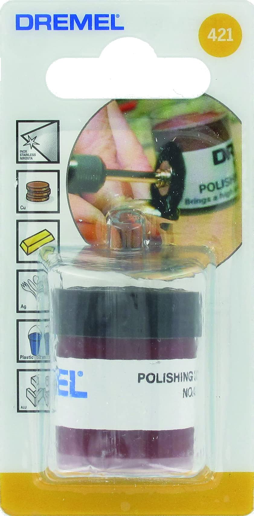 Image  of ДРЕМЕЛ ДИСК ЗА ПОЛИРАЊЕ 421