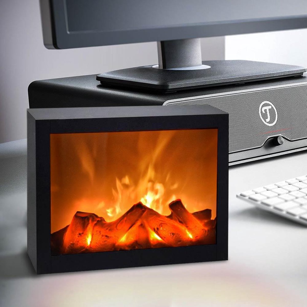 Image  of НГ КАМИН ДЕКОРАТИВЕН ЛЕД  29Х32 СМ