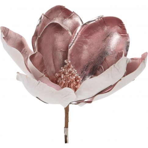 Image  of НГ ЦВЕТ МАГНОЛИЈА НА ШТИПКА РОЗЕВА 22СМ