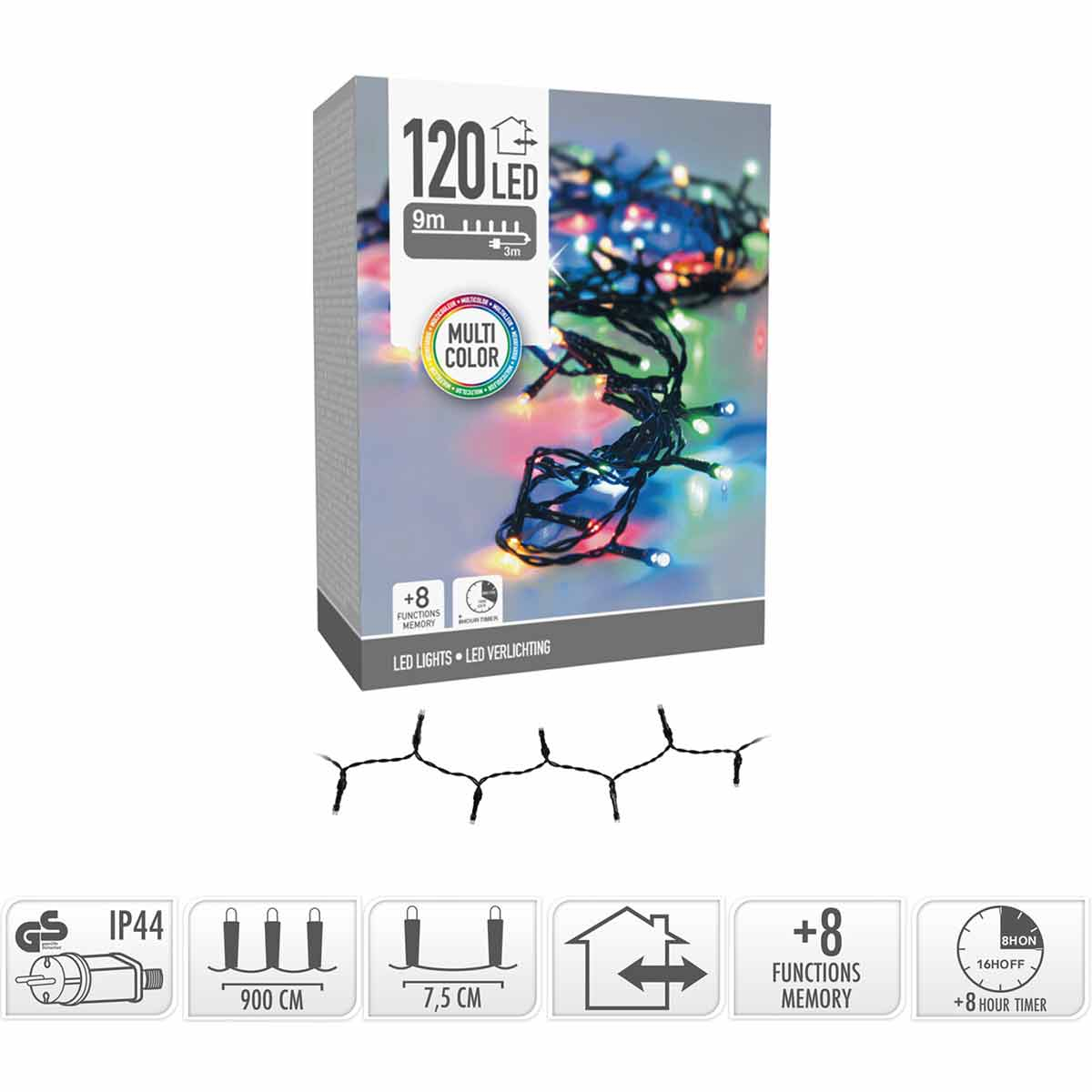 Image  of НГ 120 СИЈАЛИЧКИ ЖИЦА  900 СМ МУЛТИКОЛОР