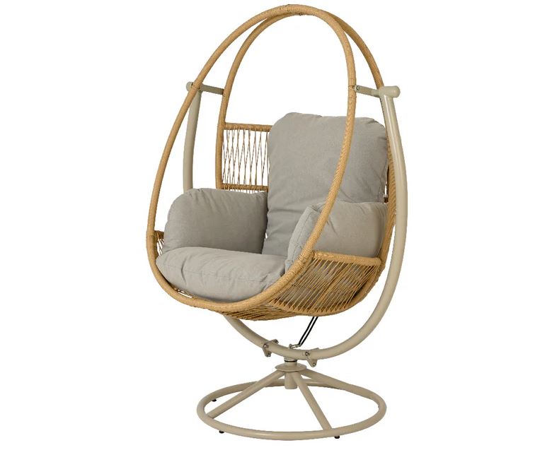 Image  of РОТИРАЧКА ФОТЕЛЈА ТУЊА 113 Х90 Х160СМ БЕЖ БОЈА