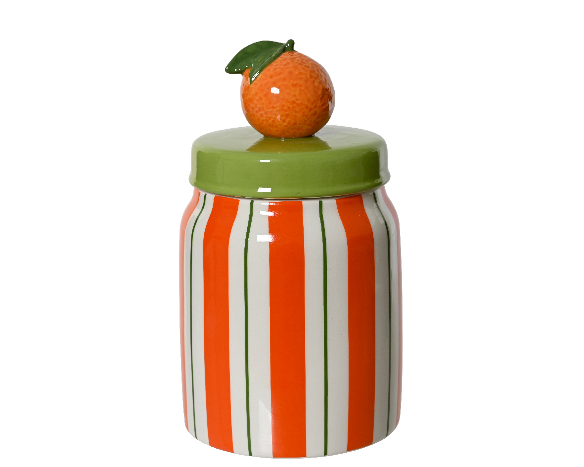 Image  of КЕРАМИЧКА ТЕГЛА СО  ПОРТОКАЛ 10Х17 СМ