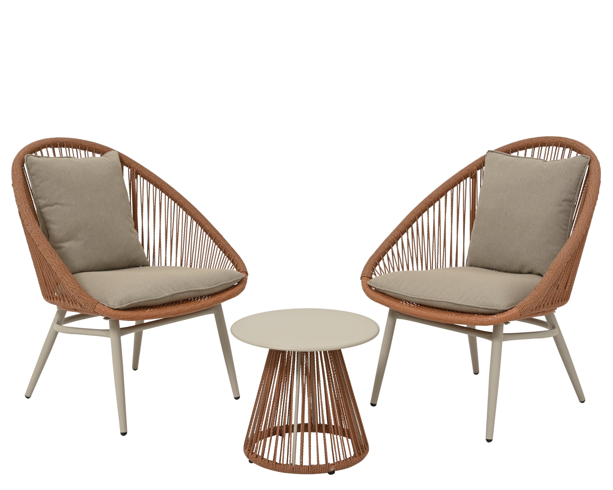 Image  of СЕТ ГАРНИТУРА САНТА КРУЗ  РАТАН КАФЕНА