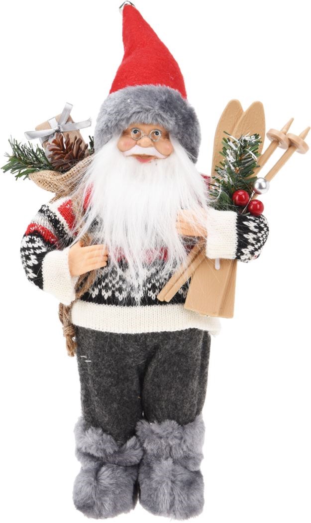 Image  of НГ ДЕДО МРАЗ 30 СМ СИВ