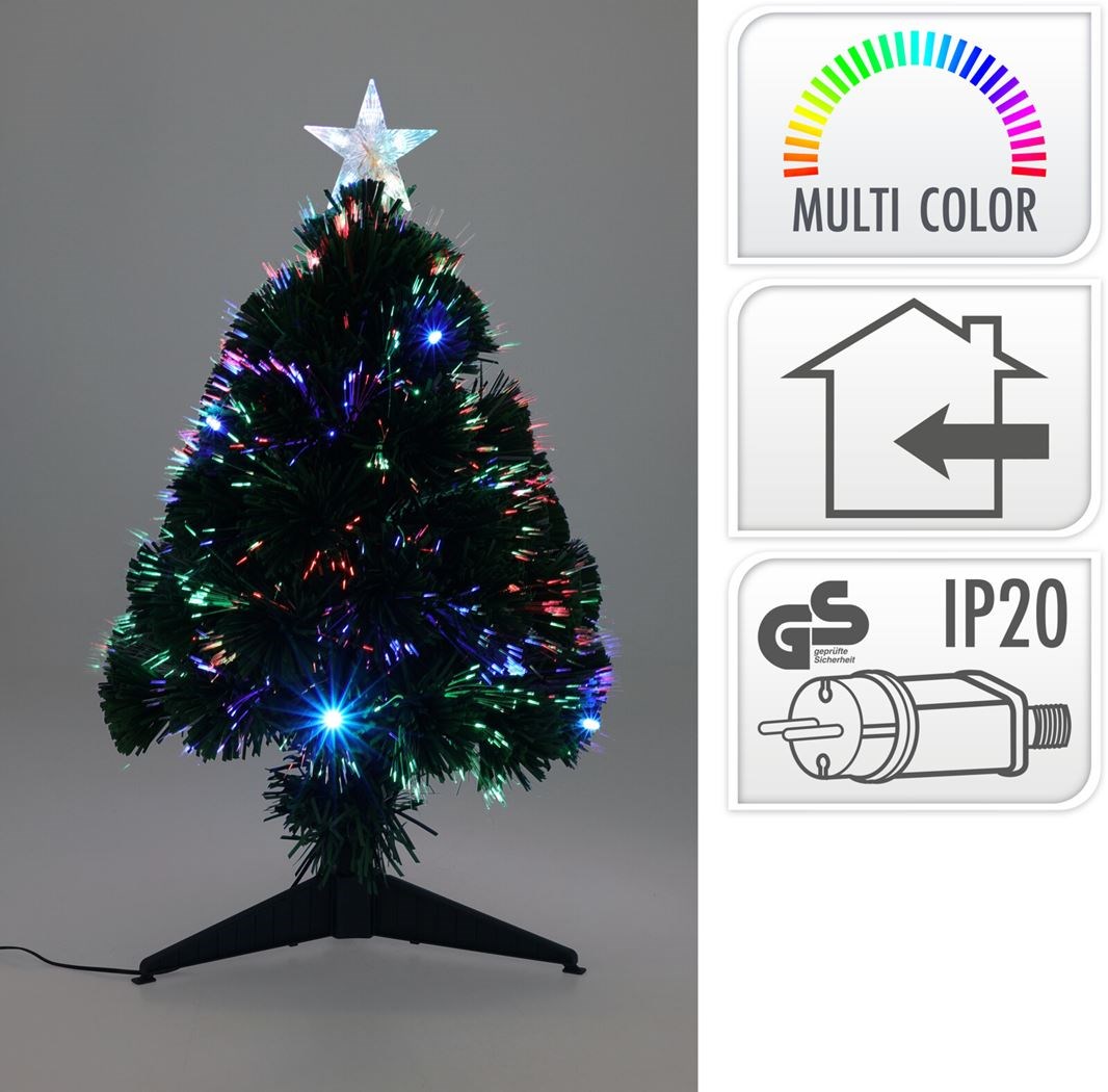 Image  of НГ ЕЛКА СО СИЈАЛИЧКИ 60  СМ