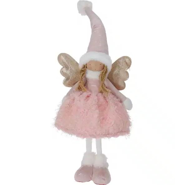 Image  of НГ КУКЛА АНГЕЛ РОЗЕВ 50 СМ ЛЕД