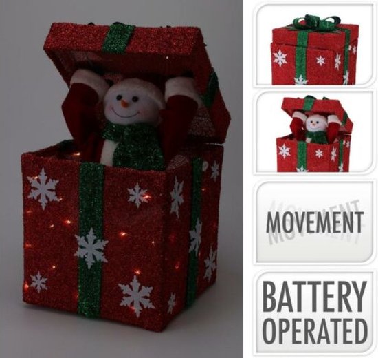 Image  of НГ ЦРВЕН ЛЕД ПОДАРОК СО  СНЕШКО