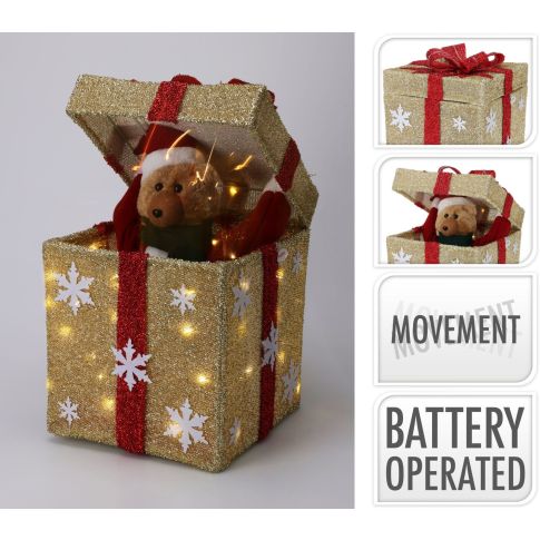 Image  of НГ УКРАС ГИФТБОКС ЗЛАТЕН  СО МЕЧЕ ЛЕД