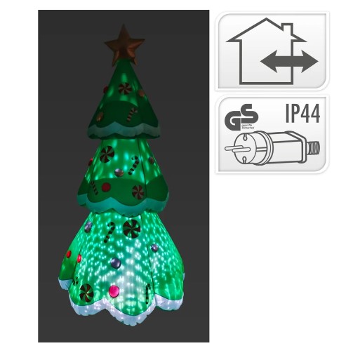 Image  of НГ НОВОГОДИШЕН НА ДУВАЊЕ ЕЛКА 240 СМ СО
