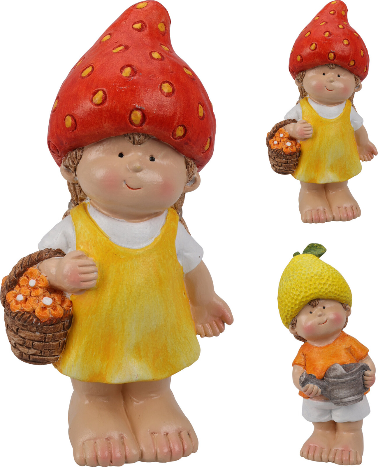 Image  of ДЕКОРАТИВНА ФИГУРА ДЕТЕ ЈАГОДА/ЛИМОН