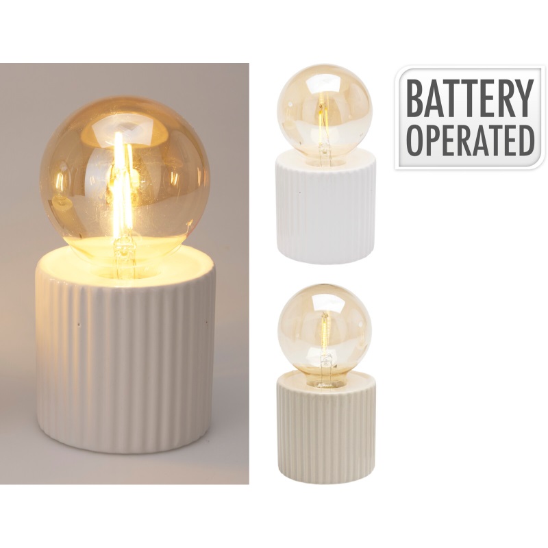 Image  of КЕРАМИЧКА ЛАМБА 17СМ 2 ВИДА