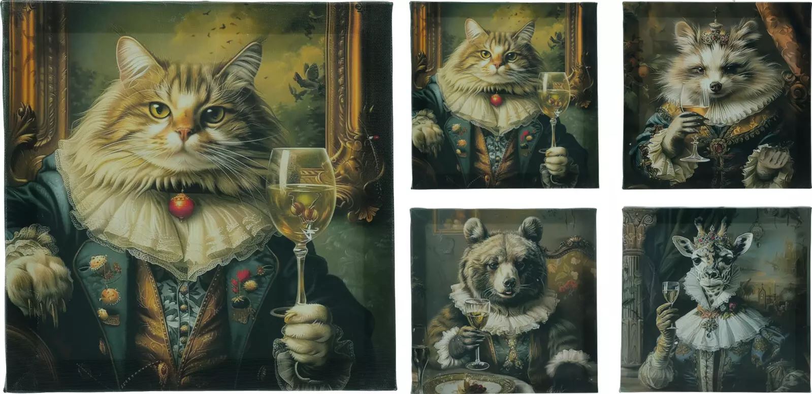 Image  of СЛИКА СО ЖИВОТНО 25Х25СМ