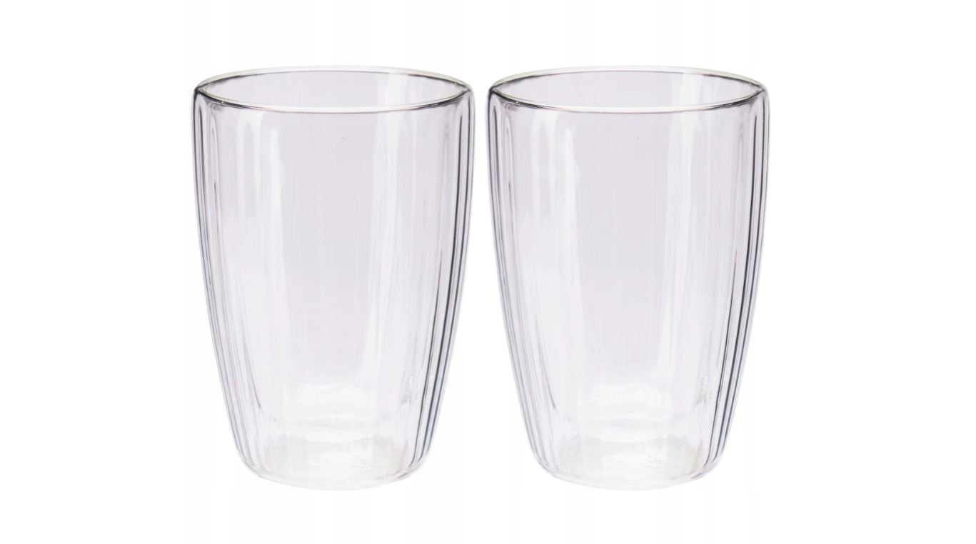 Image  of СТАКЛЕНИ ЧАШИ ЗА КАФЕ  И ЧАЈ 2/1 350 МЛ