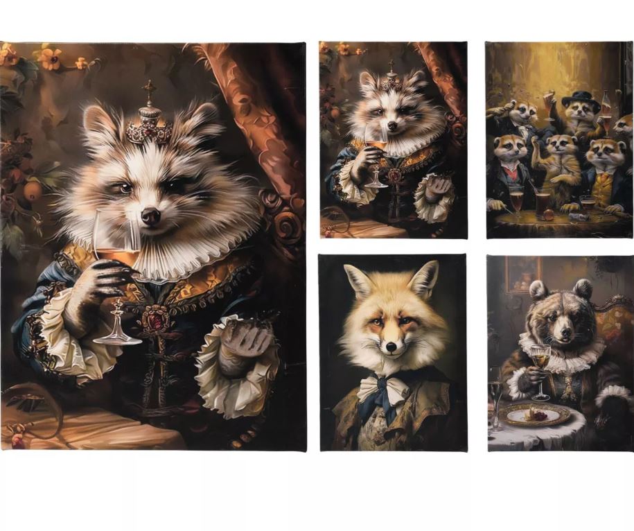 Image  of СЛИКА СО ЖИВОТНИ 40Х30СМ