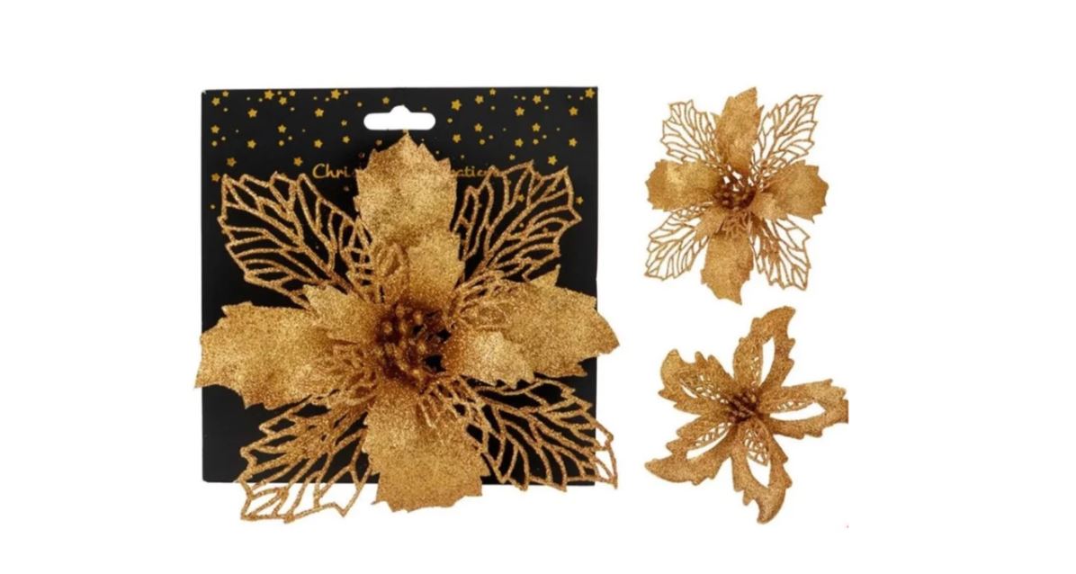 Image  of НГ ЗЛАТЕН ЦВЕТ НА ШТИПКА  2 ДЕЗЕНА