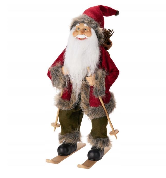 Image  of НГ ДЕДО МРАЗ НА СКИИ 45СМ