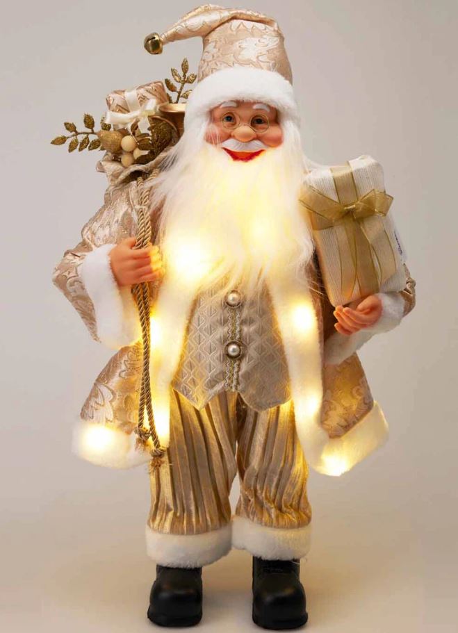 Image  of НГ ДЕДО МРАЗ 80СМ ЗЛАТЕН