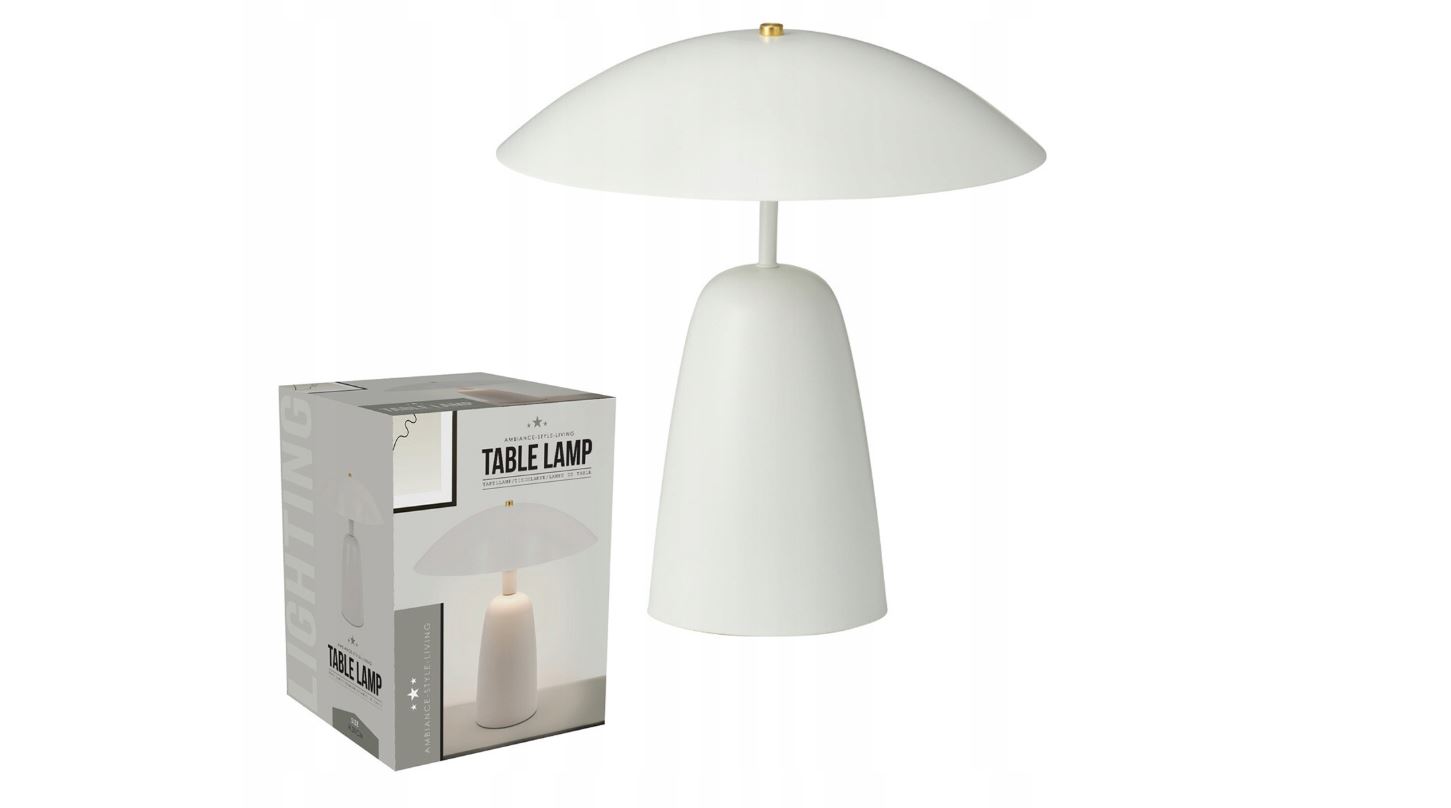 Image  of ДЕКОРАТИВНА МЕТАЛНА ЛАМБА БЕЛА