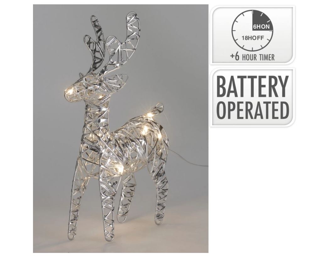 Image  of НГ СРЕБРЕН ИРВАС 21 СМ ЛЕД