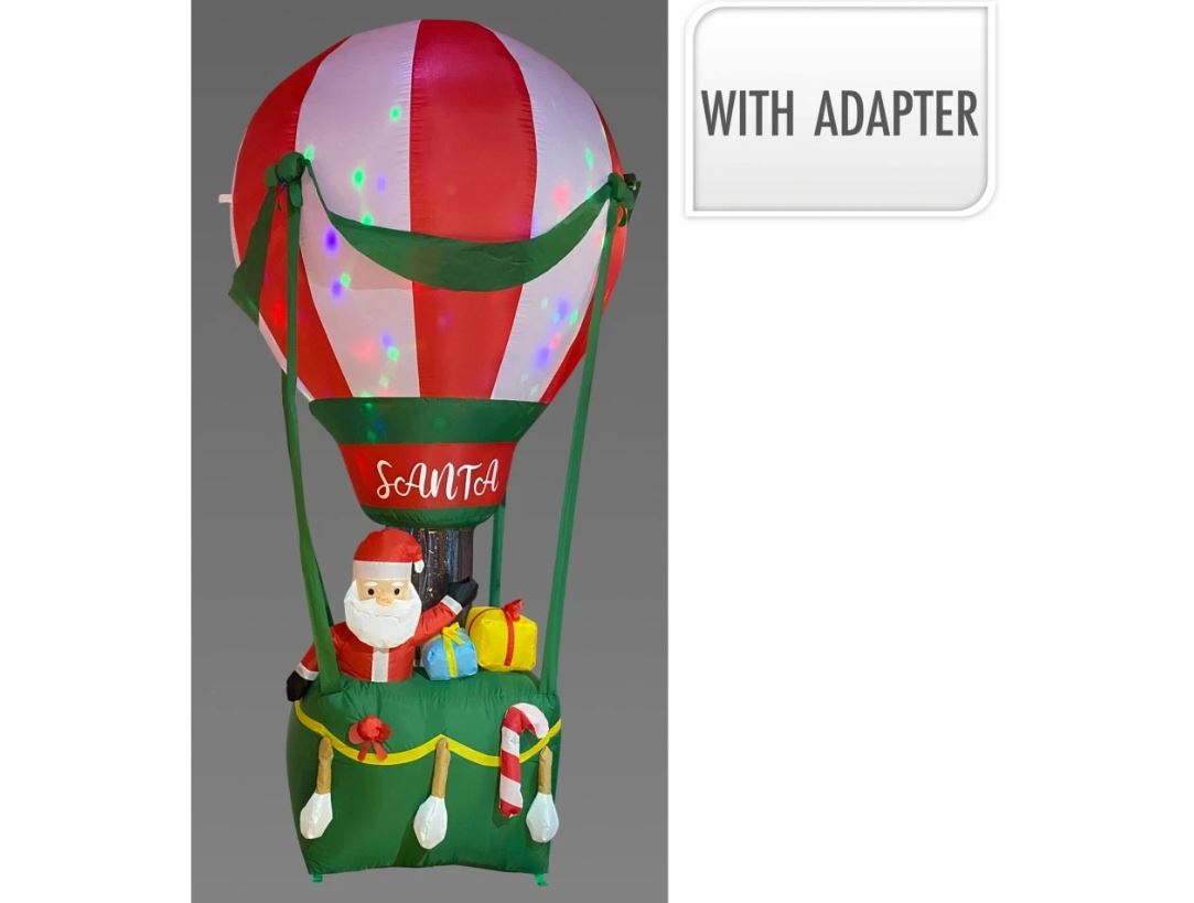 Image  of НГ ДЕДО МРАЗ ВО БАЛОН  НА ДУВАЊЕ 210 СМ