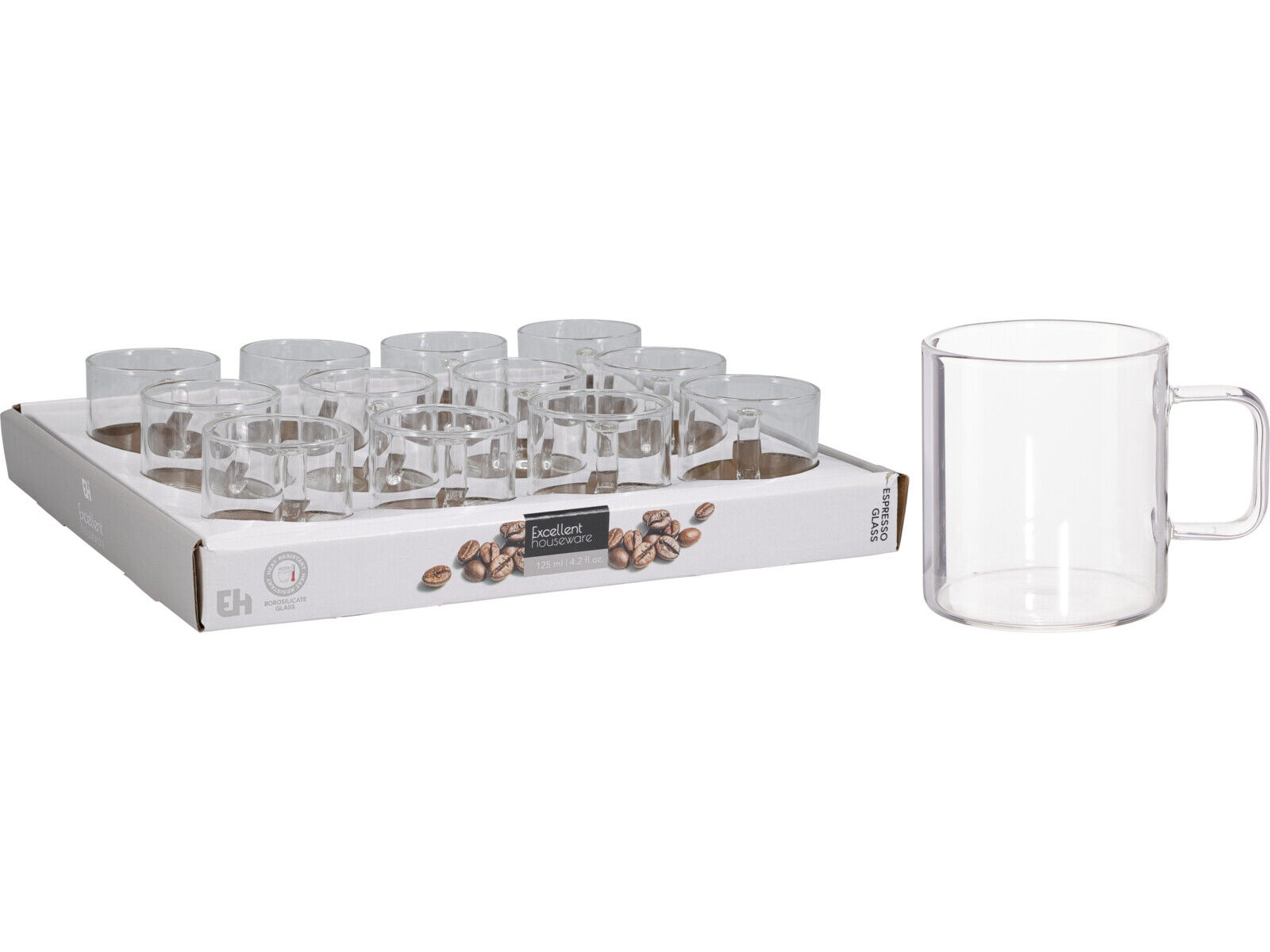 Image  of КОПМАН СТАКЛЕНА ШОЛЈА  ЗА ЕСПРЕСО