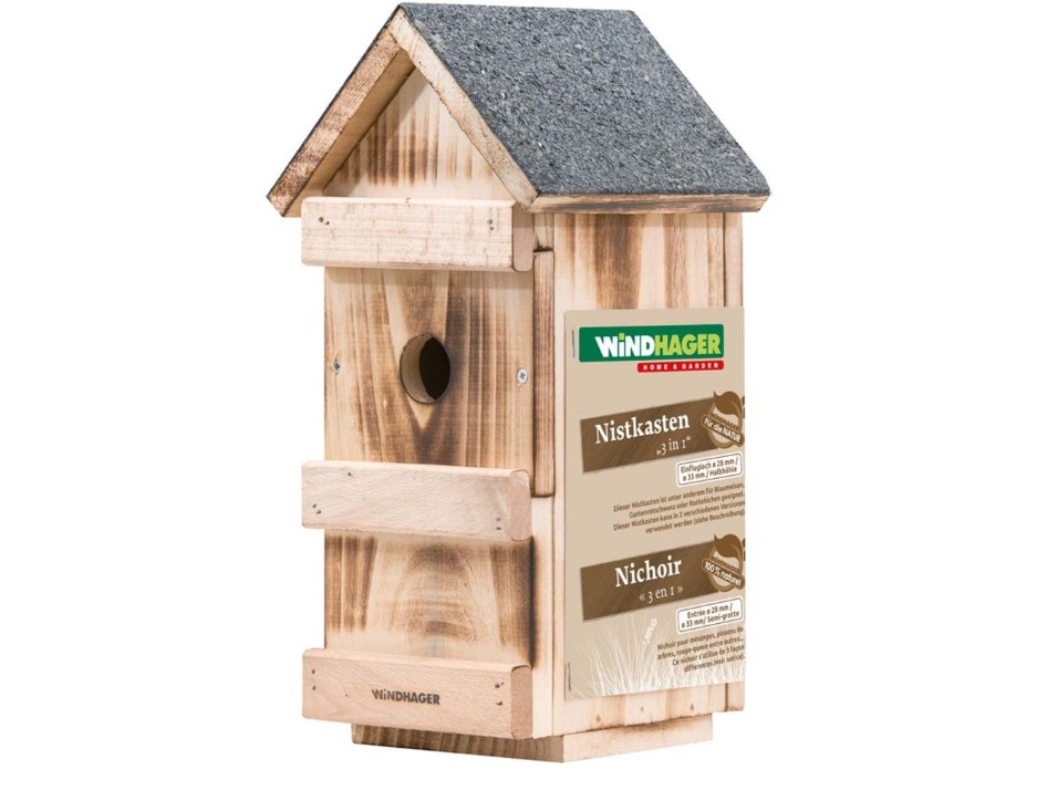 Image  of ВИНДХАГЕР ДРВЕНА  ЌУКА ЗА ПТИЦИ