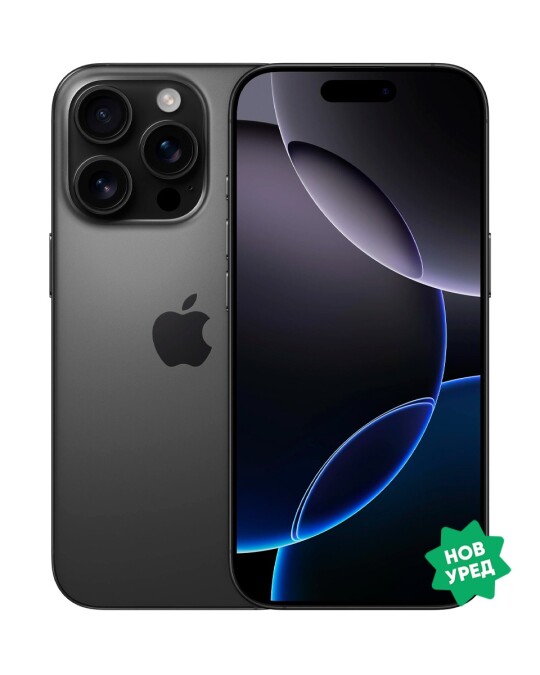Image of iPhone 16 Pro 128GB Black Titanium