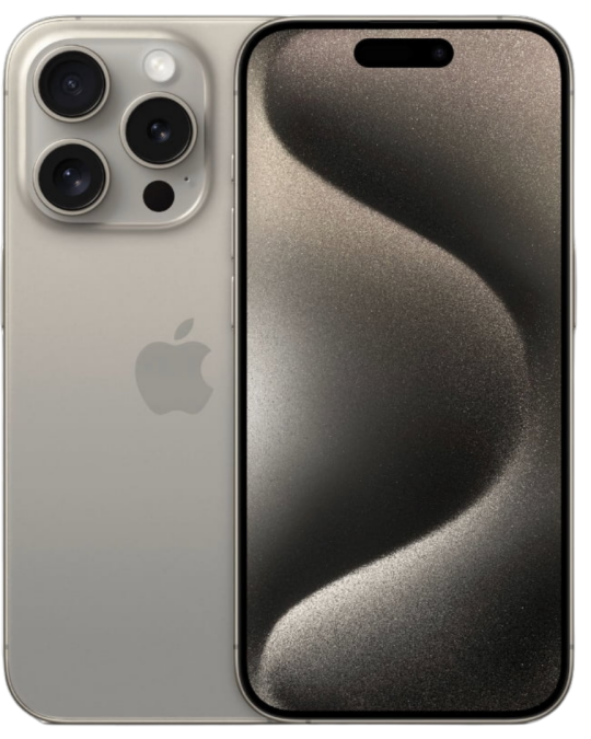 Image of iPhone 15 Pro 128GB Natural Titanium - Одличен