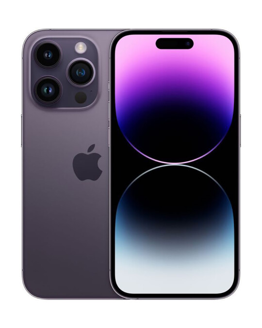 Image of iPhone 14 Pro eSim 128GB Deep Purple - Одличен