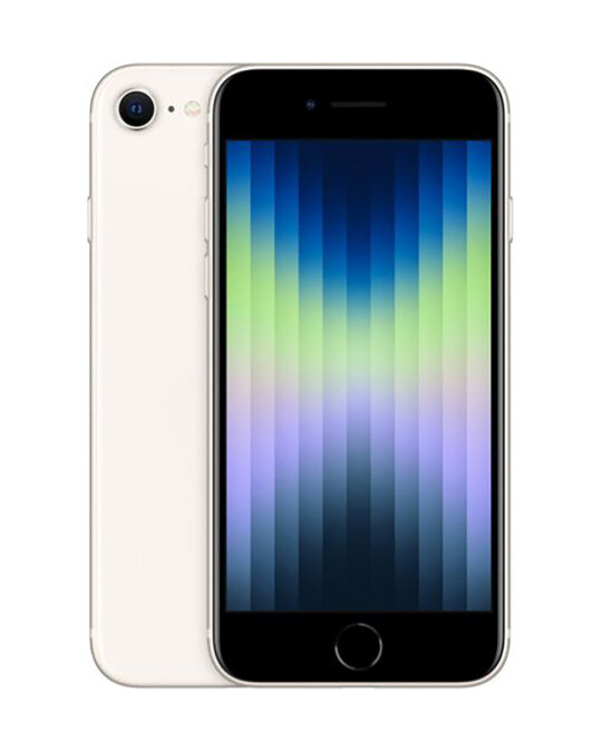 Image of iPhone SE (2022) 64GB Starlight - Одличен