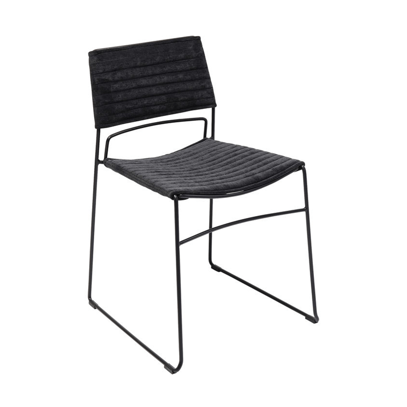 Image  of Chair Hugo Black Black