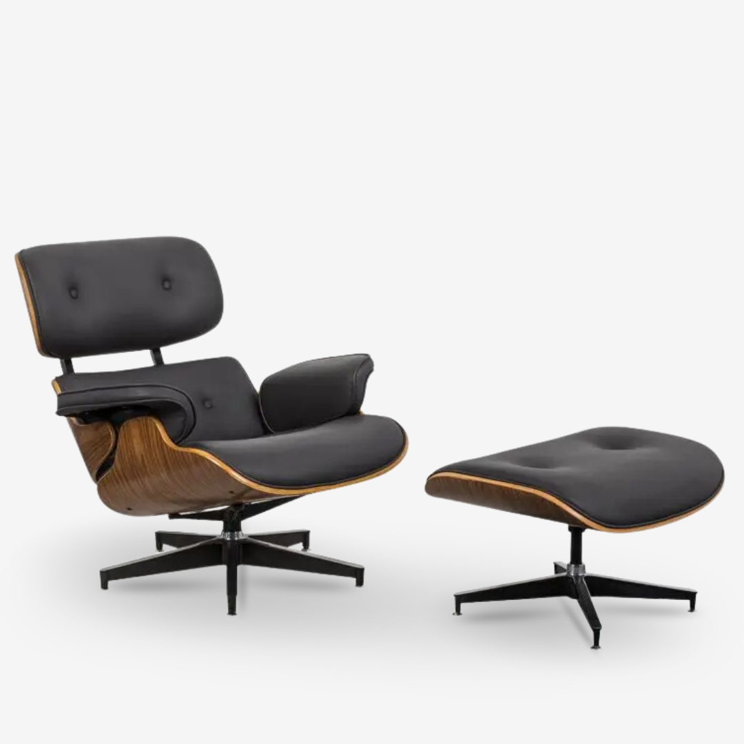Image  of Фотелја Eames Black Vegan
