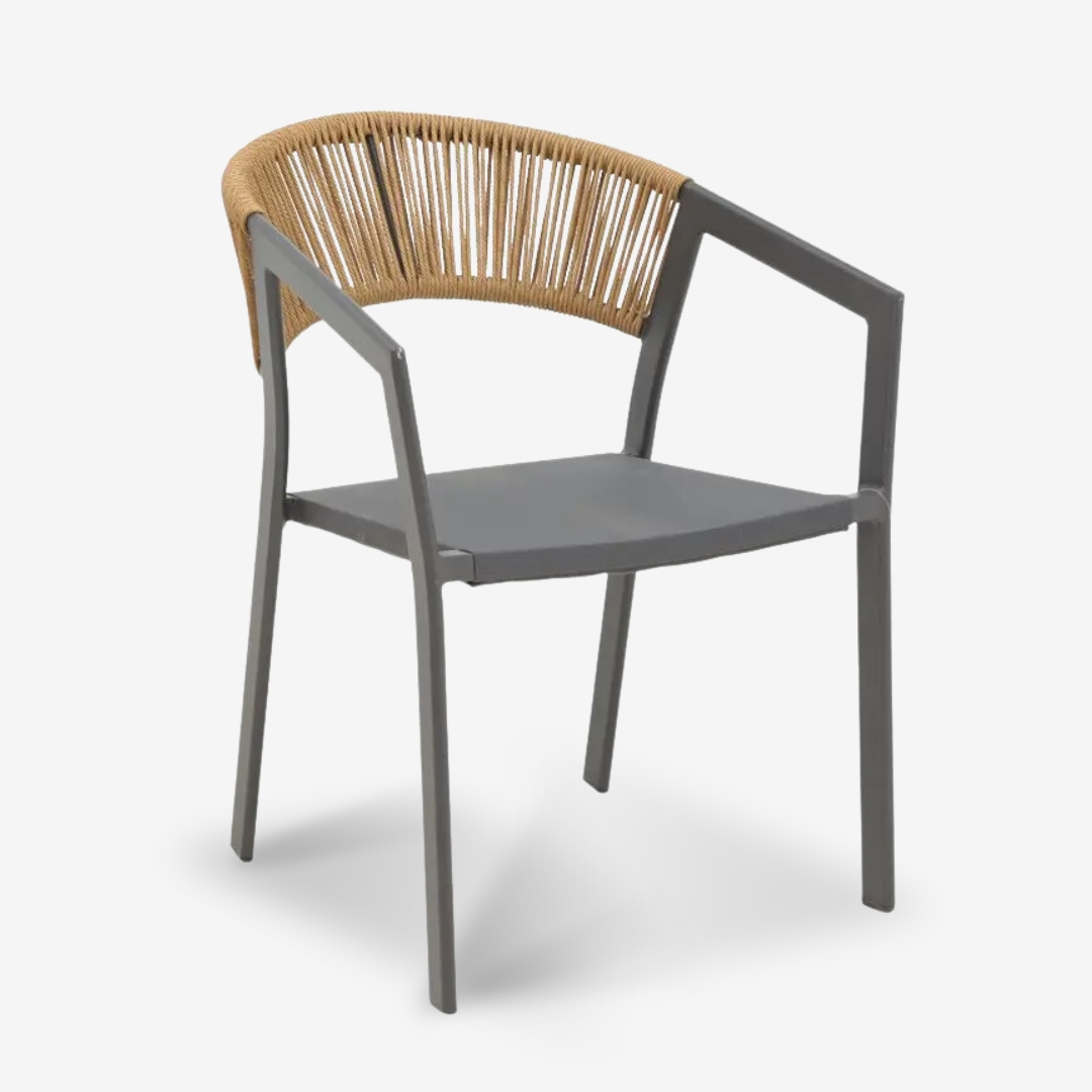 Image  of Chair Glist Rattan/Black